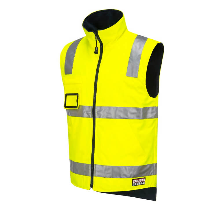 K8132 Reversible Polar Hi-Vis Traffic Vest - dixiesworkwear