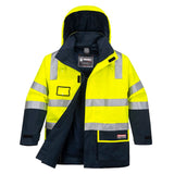 K8154 Flash Flame Resistant Hi-Vis Jacket - dixiesworkwear