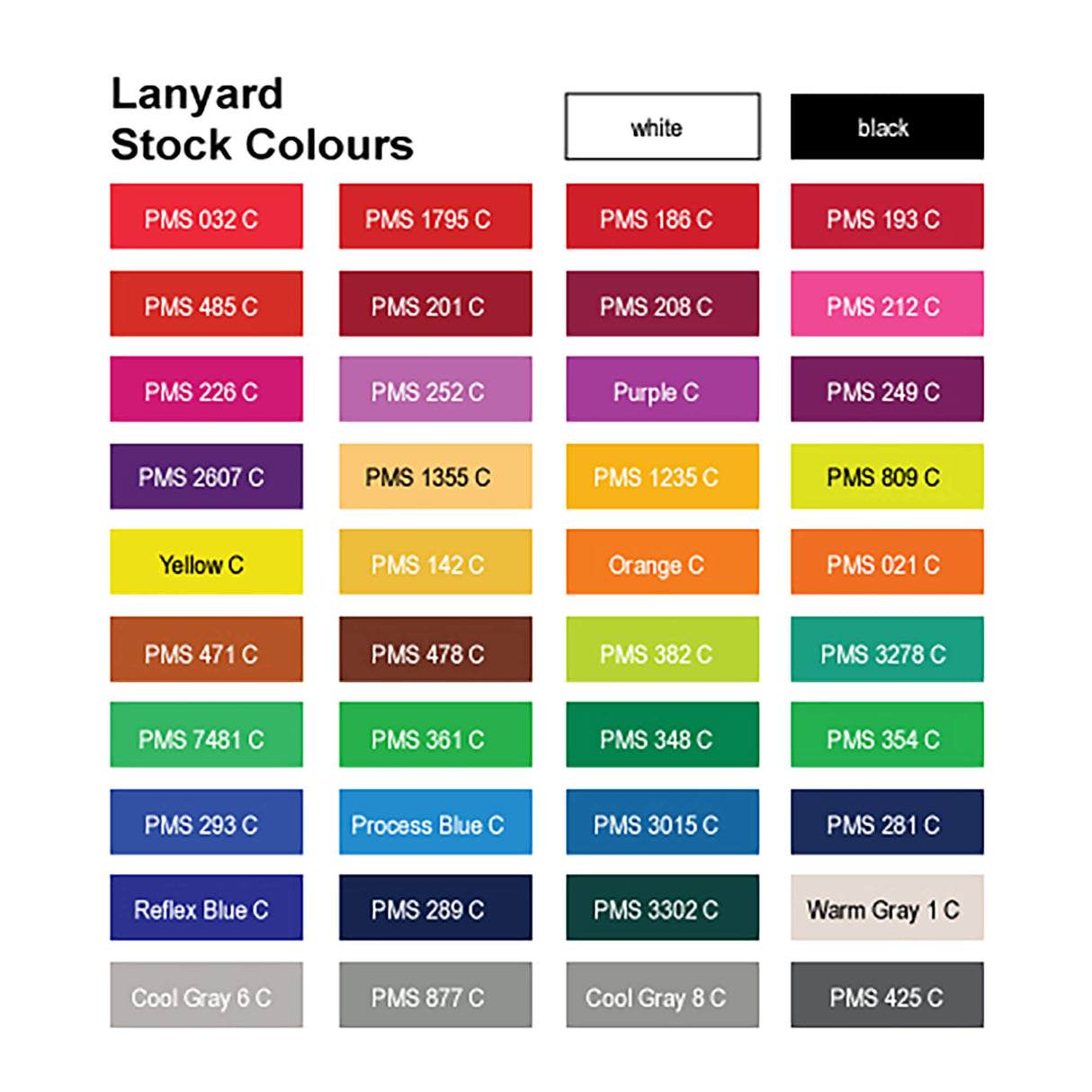 Polyester Lanyards – 10mm - Printed