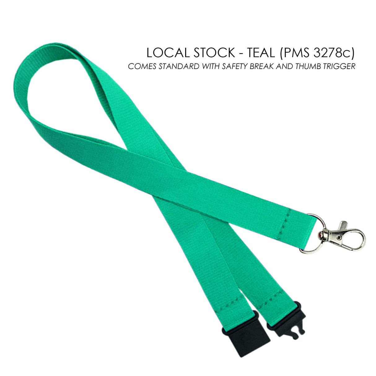 Polyester Lanyards – 20mm - Printed - Local Stock