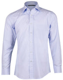 M7362 Men’s Mini Check Premium Cotton Long Sleeve Shirt