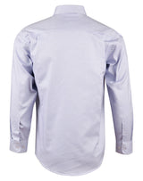 M7922 Men's Dot Contrast Long Sleeve Shirt