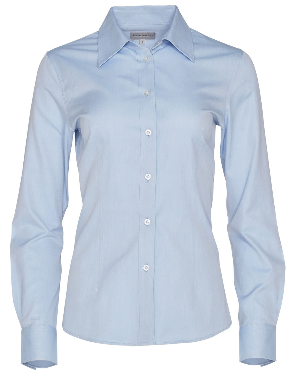 M8005L Women's Pinpoint Oxford Long Sleeve Shirt
