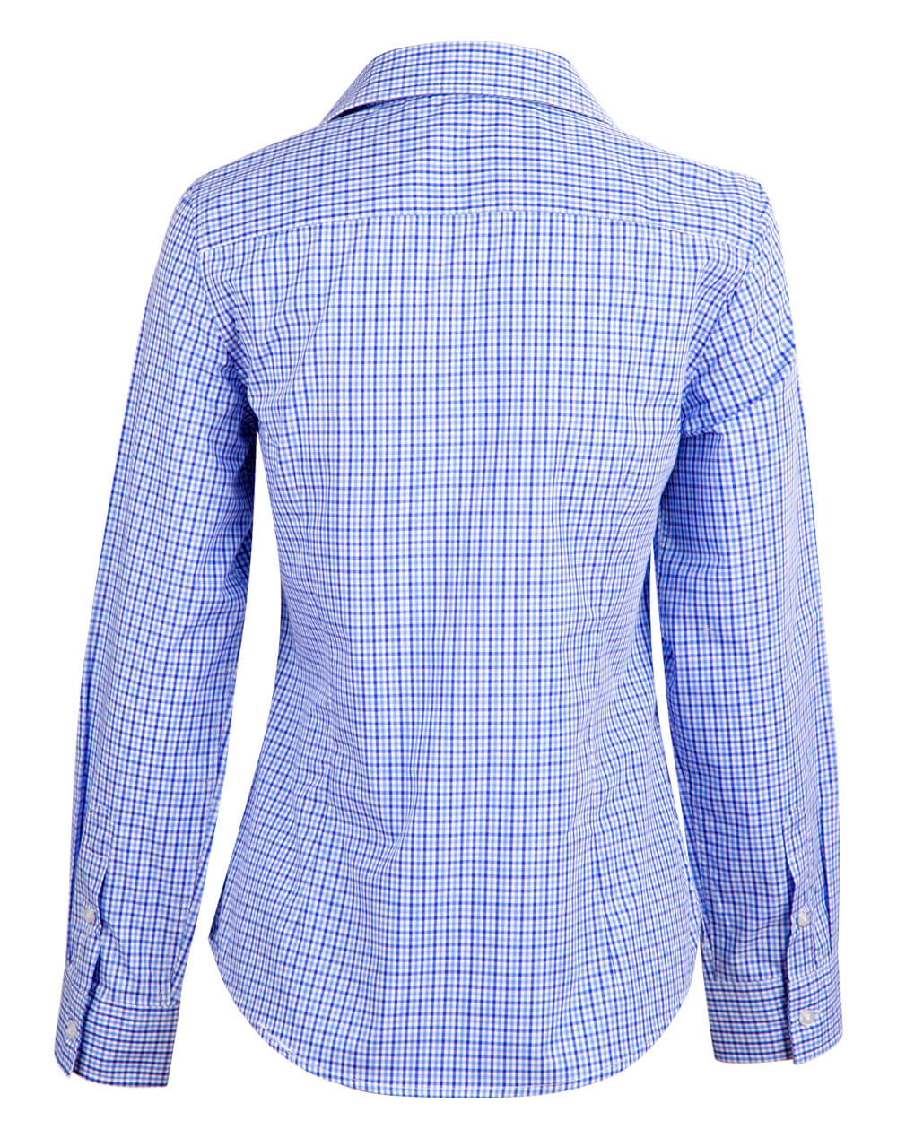 M8320L Ladies’ Multi-Tone Check Long Sleeve Shirt