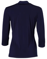 M8830 Ladies 3/4 Sleeve Stretch Knit Top Isabel