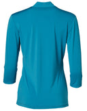 M8830 Ladies 3/4 Sleeve Stretch Knit Top Isabel