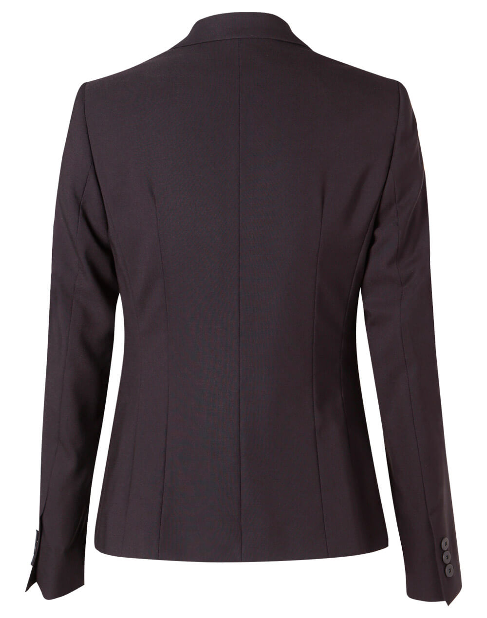 M9205 Women's Poly/Viscose Stretch One Button Cropped Jacket