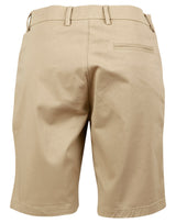 M9391 - Ladies Stretch Slimfit Boston Chino Shorts