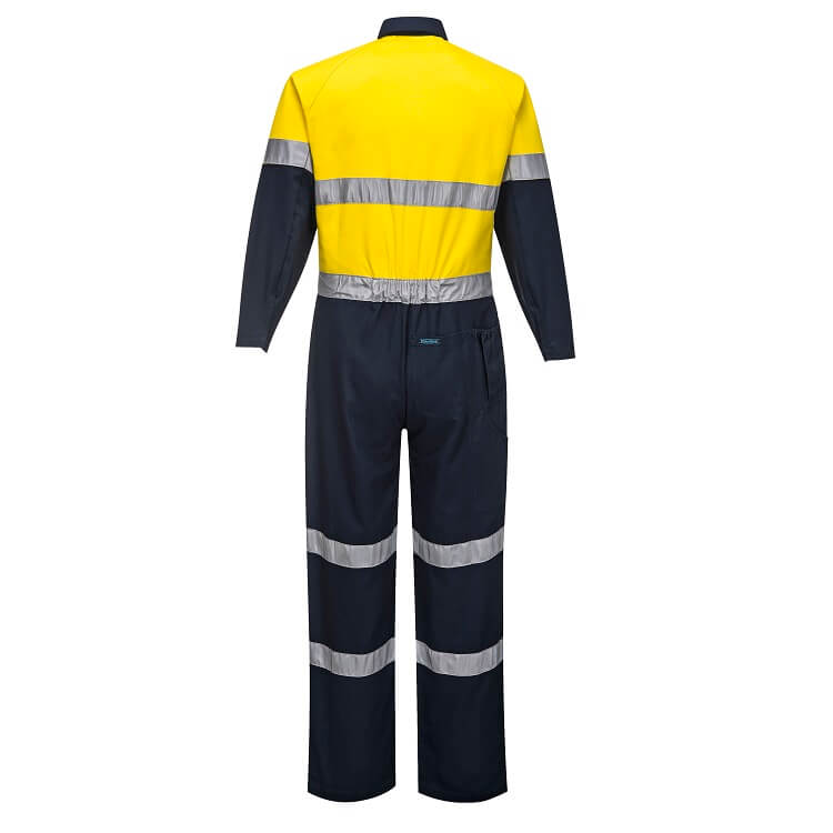 MA931 Regular Weight Combination Coveralls with Tape - dixiesworkwear
