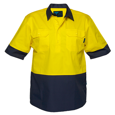 MC802 Lightweight Closed Front Shirt - dixiesworkwear