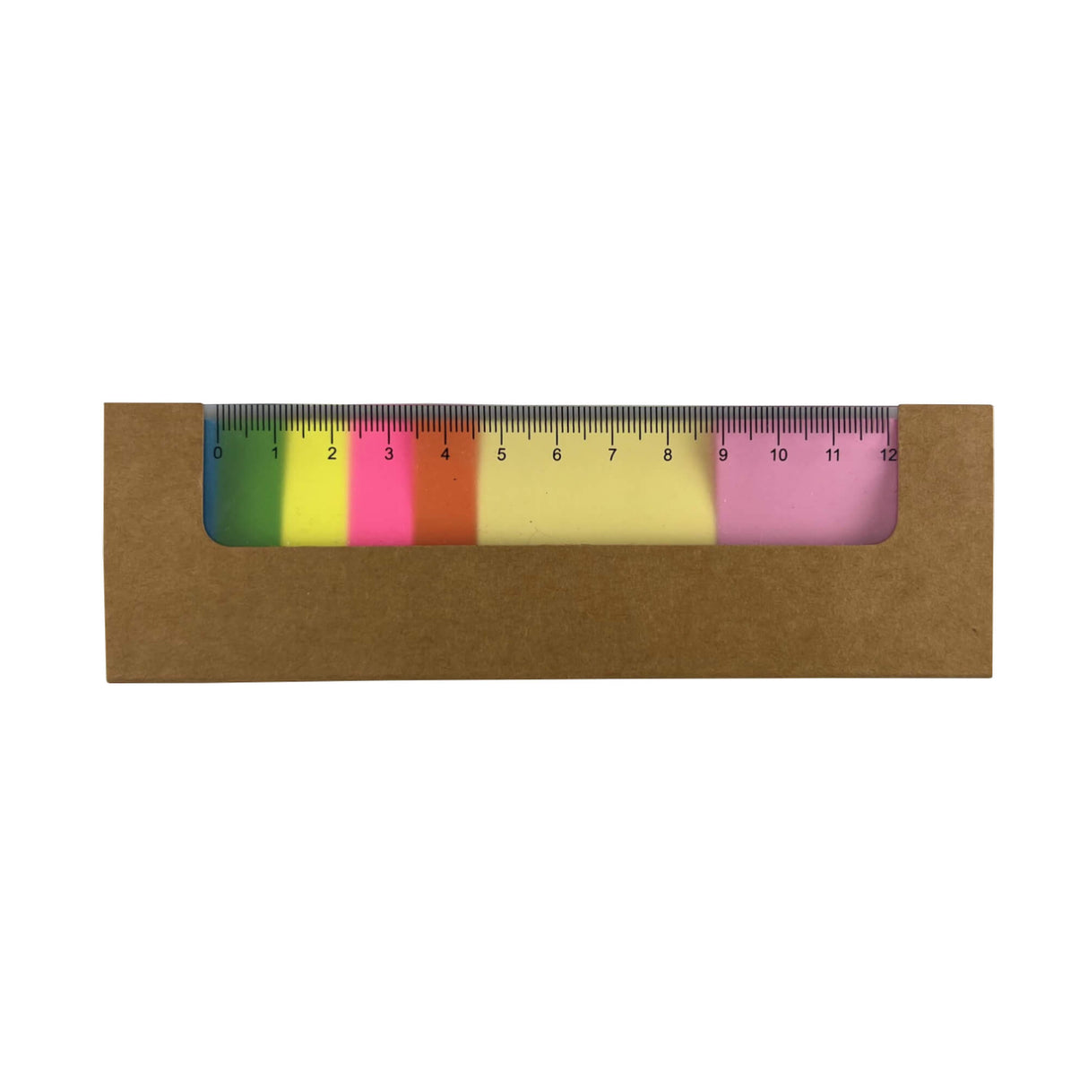 Ruler Sticky Note Pad - Printed