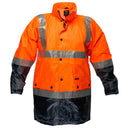 MJ306 Light Weight Hi Vis Taped Rain Jacket