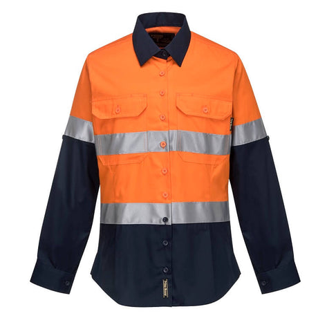 ML808 Ladies Lightweight Taped Shirt - dixiesworkwear