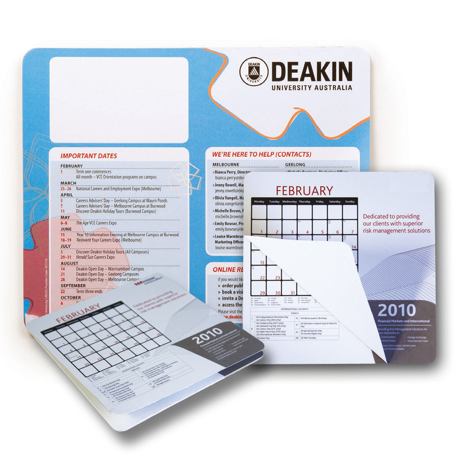 Calendar Mouse Mat - Printed