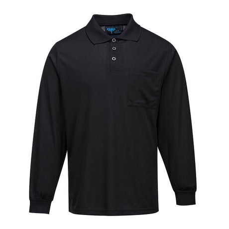 MP103 Micro Mesh Long Sleeve Polo - dixiesworkwear