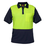 MP152 Two Toned Micro Mesh Polo - dixiesworkwear