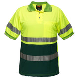 MP510 Short Sleeve Micro Mesh Polo with Tape - dixiesworkwear