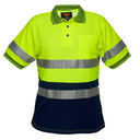 MP510 Short Sleeve Micro Mesh Polo with Tape - dixiesworkwear