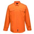 MS301 Hi-Vis Lightweight Long Sleeve Shirt - dixiesworkwear