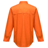MS301 Hi-Vis Lightweight Long Sleeve Shirt - dixiesworkwear