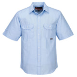 MS969 - Chambray Shirt Short Sleeve