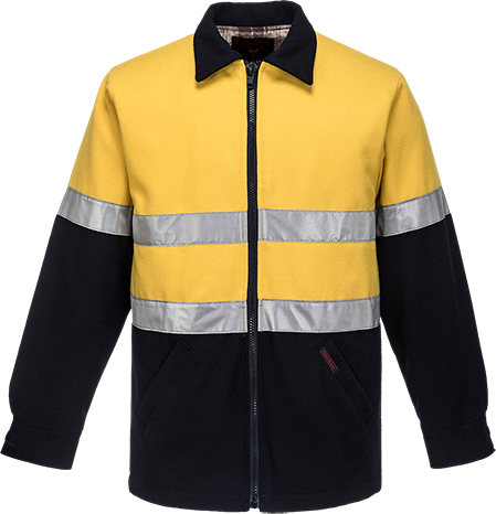 MW028 Wool Blend Bluey Jacket - dixiesworkwear