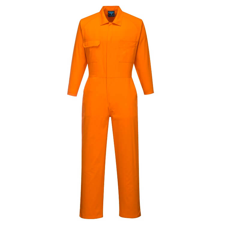 MW922 Lightweight Orange Coveralls - dixiesworkwear