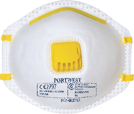 P101 - P1V Disp Respirator (10) - dixiesworkwear