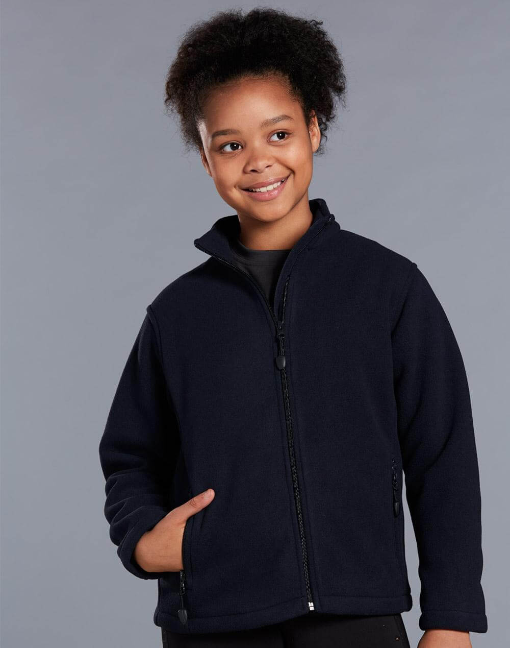 PF07K Frost Polar Fleece Full Zip Jacket Kids