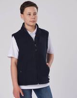 PF09K Diamond Polar Fleece Vest Kids