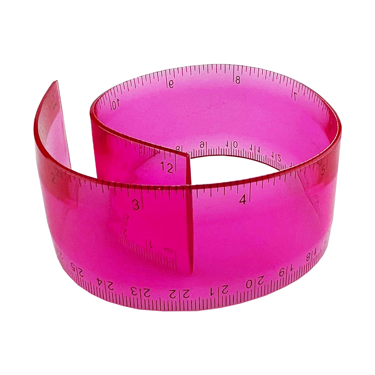 PVC Soft Plastic Ruler - Printed