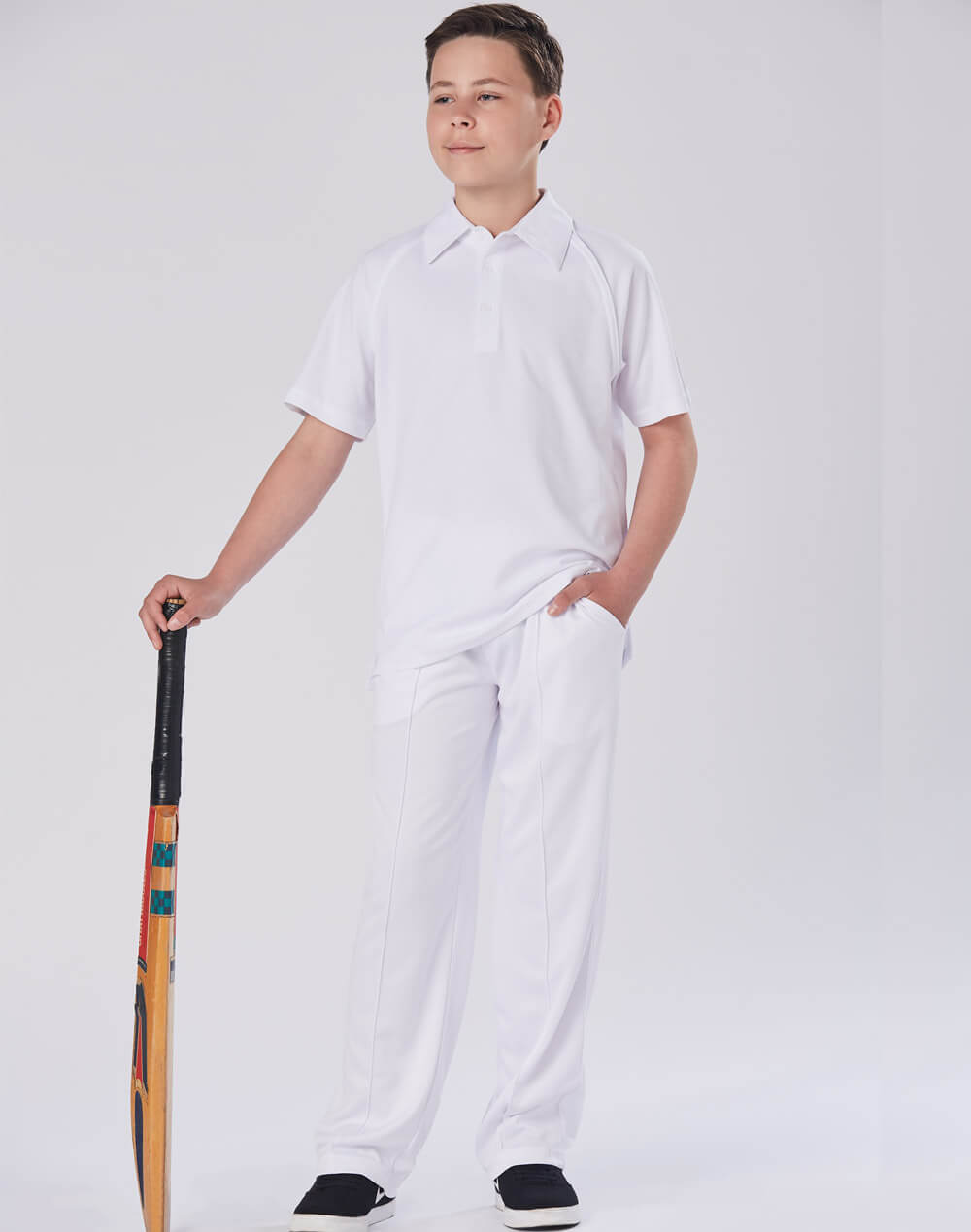 PS29K Cricket Polo Short Sleeve Kids