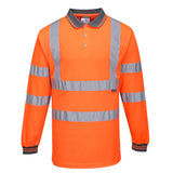 S277 Hi-Vis Long Sleeved Polo - dixiesworkwear