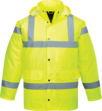 S460 Hi-Vis Traffic Jacket - dixiesworkwear