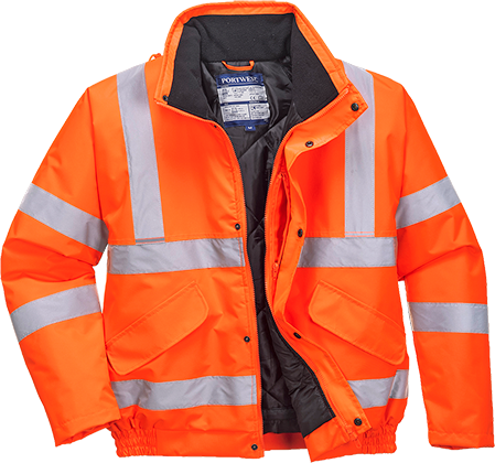 S463 Hi-Vis Bomber Jacket - dixiesworkwear