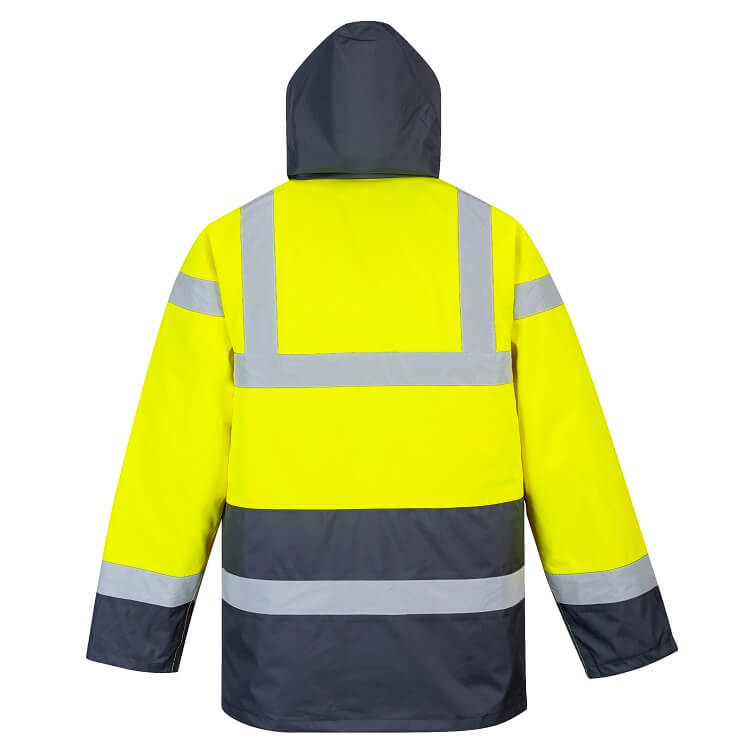 S466 Hi-Vis Two Tone Traffic Jacket - dixiesworkwear