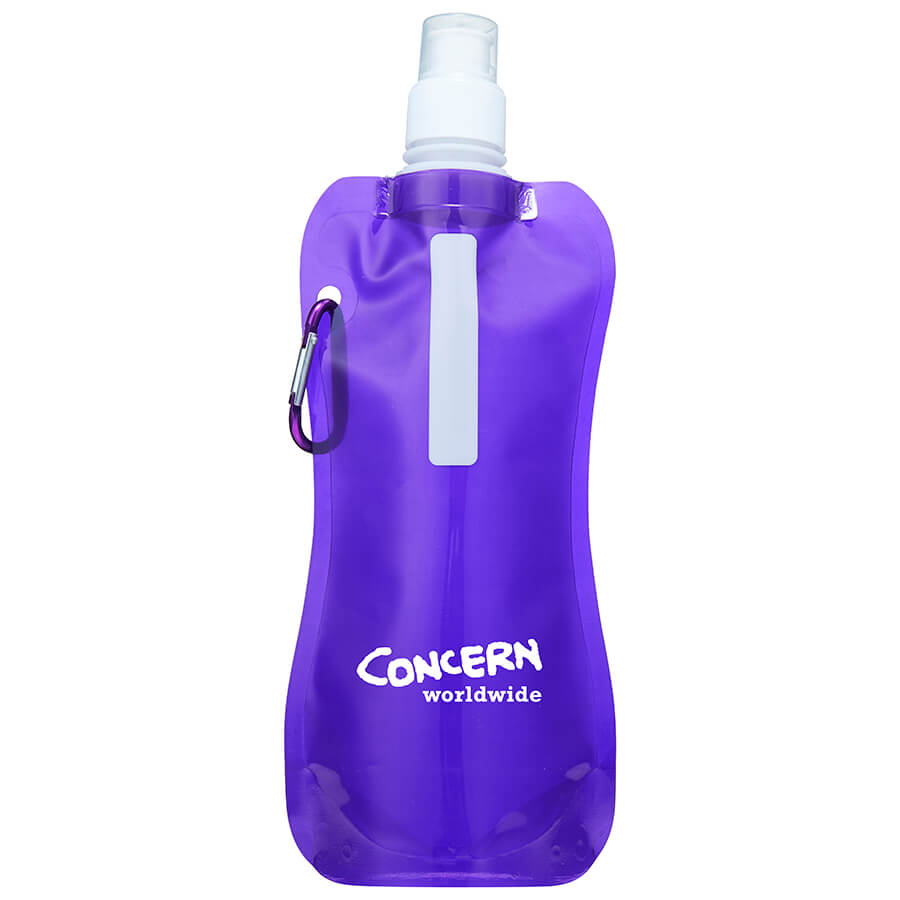 Collapsible Water Bottle Pouch 500ml - Printed