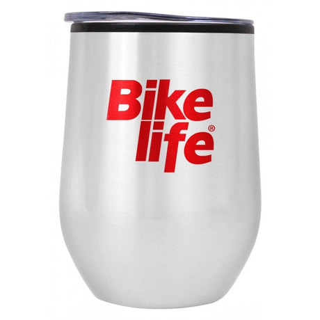 Cafe Stainless Steel Cup 350ml - Printed
