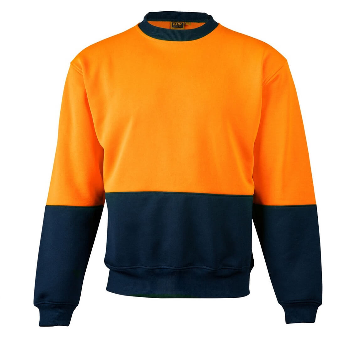 SW09 Hi Vis Two Tone Crew Neck