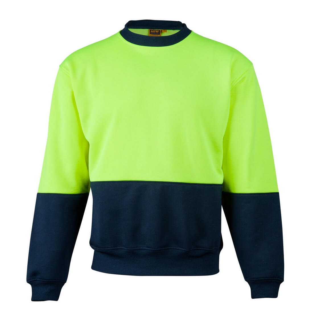 SW09 Hi Vis Two Tone Crew Neck