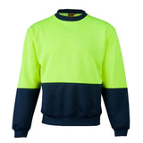 SW09 Hi Vis Two Tone Crew Neck