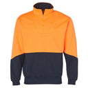 SW13A Hi Vis Long Sleeve Fleece Sweat