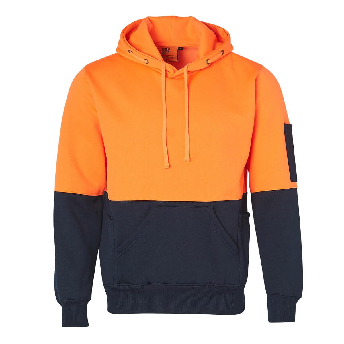 SW38 Hi-Vis Two Tone Fleecy Hoodie Unisex