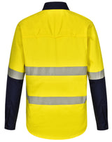 SW83 Unisex Hi Vis Cool-Breeze Segment Tape Long Sleeve Shirt