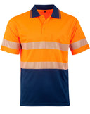 SW85 - Unisex Cooldry Segmented Polo