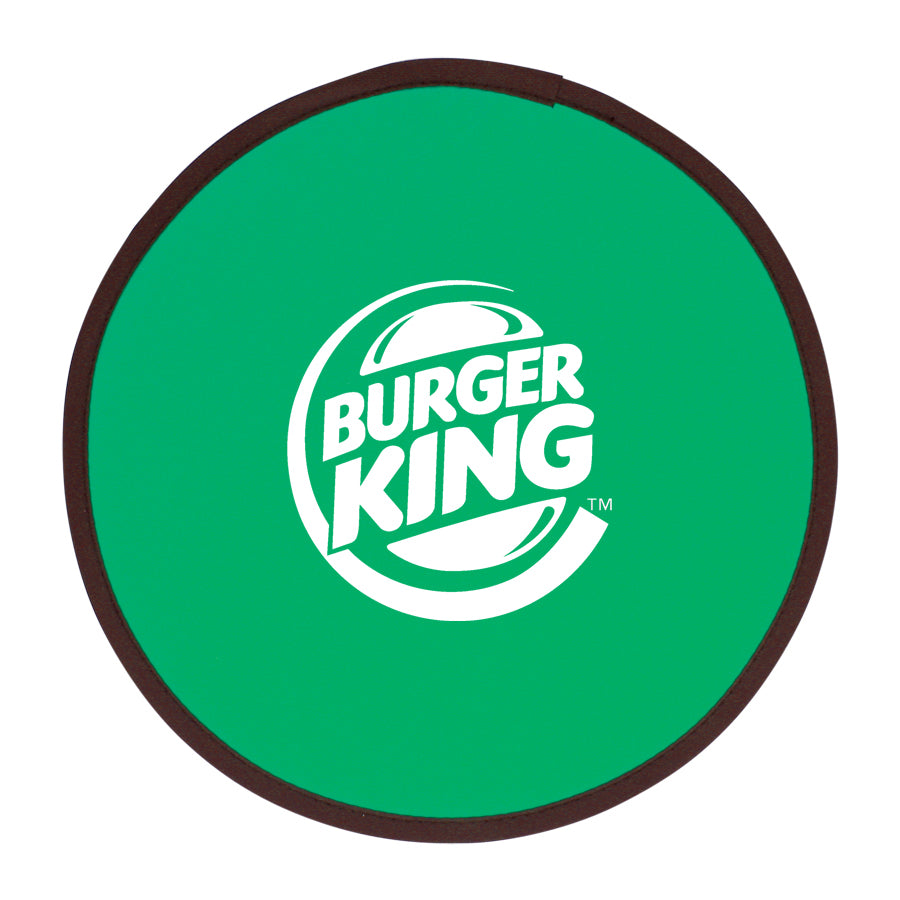 Fold Up Flying Disc - Printed