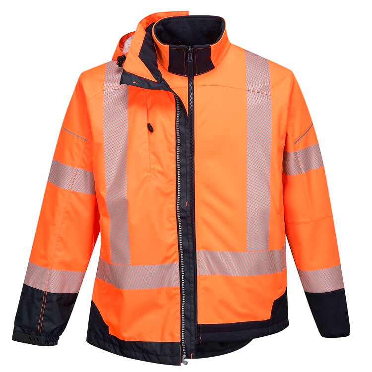 T434 PW3 Hi-Vis breathable 3in1 Jacket - dixiesworkwear