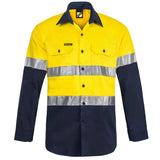 WS4000 Hi Vis Cotton Shirt Taped L/S