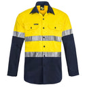 WS3028 Hi Vis Industrial Tape Shirt L/S