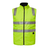 WW9014 Hi Vis Reversible Vest With Tape